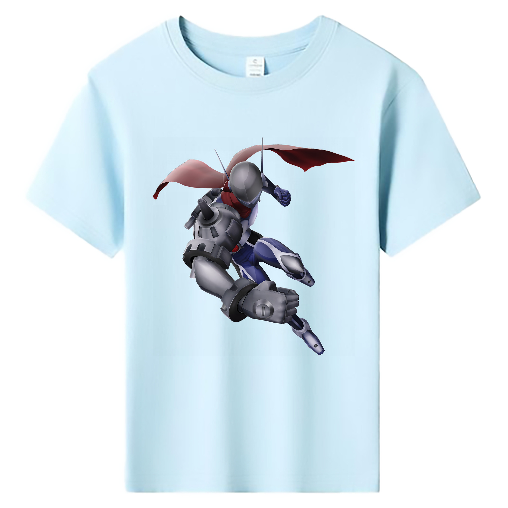 （画像用） Digimon デジタルモンスター/デジモン 綿100％キッズTシャツ（フロントプリント）